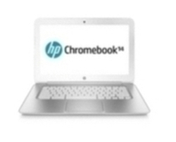 HP 14-q003sa WiFi Chromebook - White